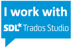 I work with SDL Trados Studio 2019